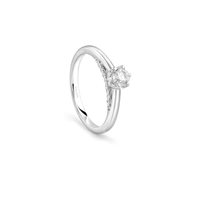 Anneau Salvini Femme Istante in Or blanc Diamante 81113449